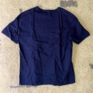 Zara man thick t-shirt w/ unique shoulder zip. Size Medium. Like new.
